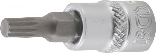 Bit-Einsatz | Antrieb Innenvierkant 6,3 mm (1/4") | Innenvielzahn (für XZN) M5