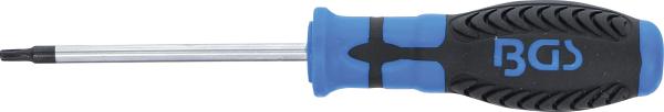 Schraubendreher | T-Profil (für Torx) mit Bohrung T15 | Klingenlänge 80 mm