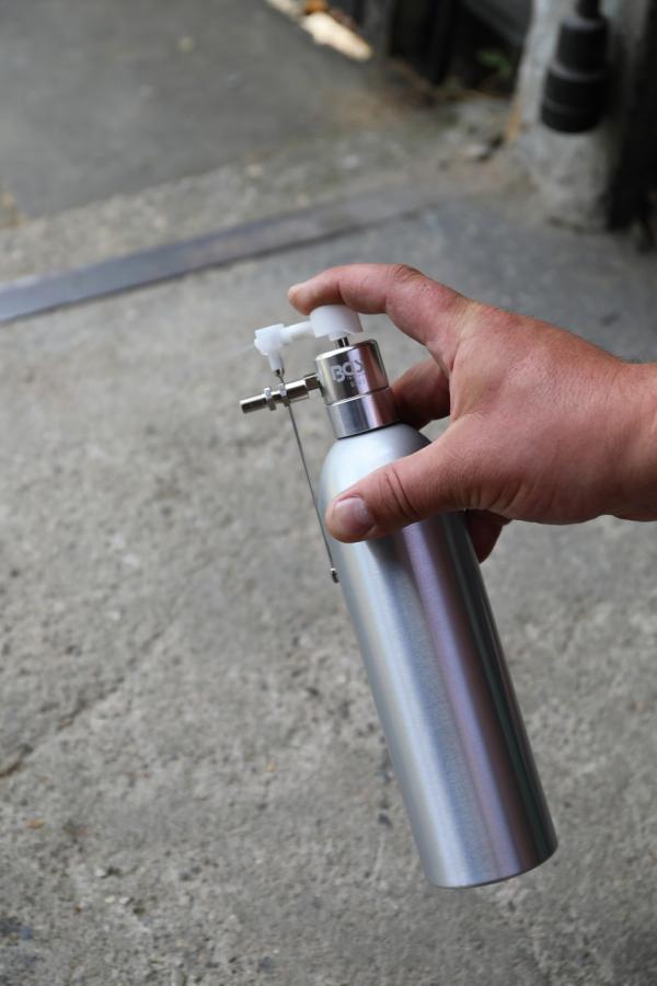 Druckluft-Sprühflasche | Aluminiumausführung | 650 ml