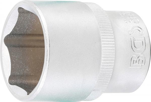 Steckschlüssel-Einsatz Sechskant | Antrieb Innenvierkant 12,5 mm (1/2") | SW 1.1/16"