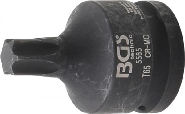 Kraft-Bit-Einsatz | Antrieb Innenvierkant 20 mm (3/4") | T-Profil (für Torx) T65