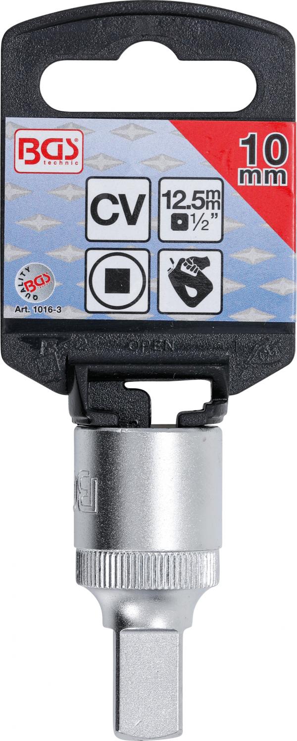 Öldienstschlüssel | Antrieb Innenvierkant 12,5 mm (1/2") | Abtrieb Innenvierkant | 10 mm