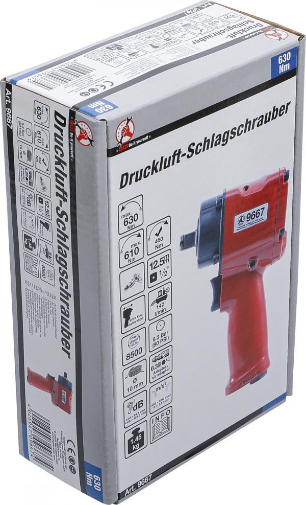 Druckluft-Schlagschrauber | 12,5 mm (1/2") | 630 Nm