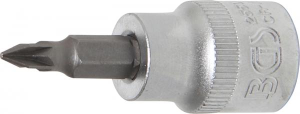 Bit-Einsatz | Antrieb Innenvierkant 10 mm (3/8") | Kreuzschlitz PZ1