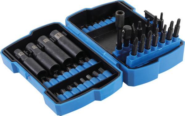 Bit- und Steckschlüssel-Set | 6,3 mm (1/4") / 10 mm (3/8") | 42-tlg.