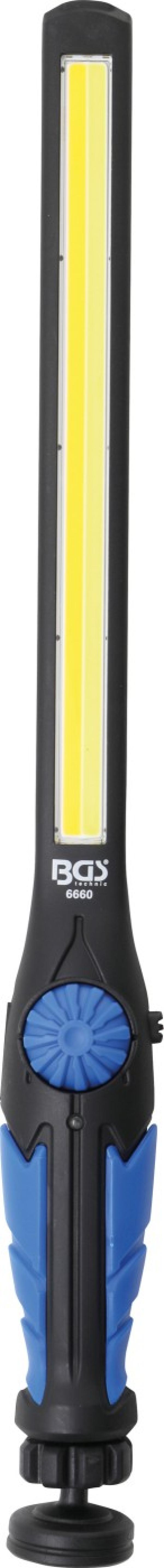 COB-LED-Arbeits-Handleuchte | LED Kaltweiß & Gelb | ultra flach