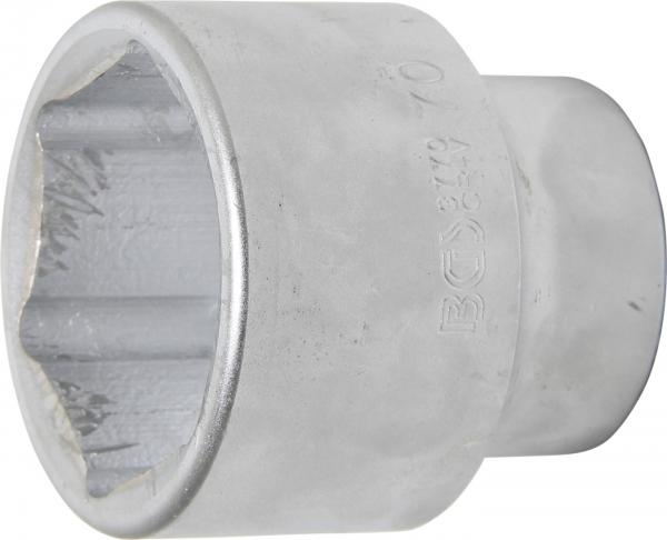 Steckschlüssel-Einsatz Sechskant | Antrieb Innenvierkant 25 mm (1") | SW 70 mm