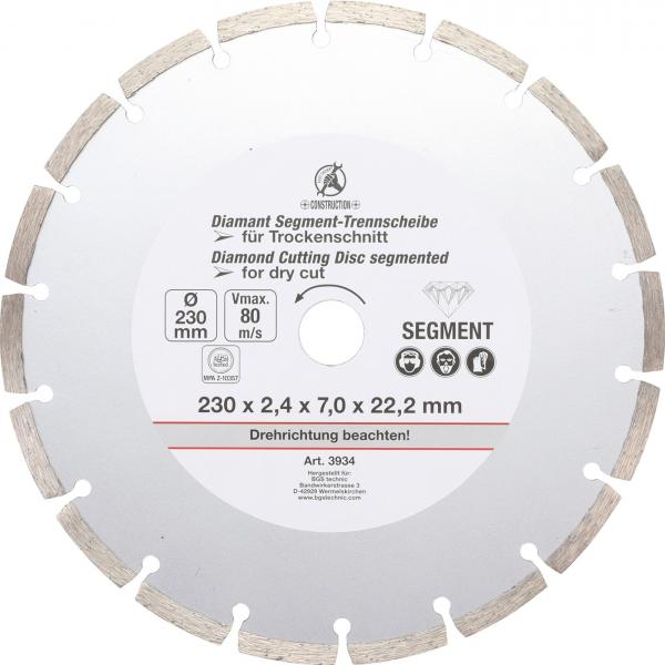 Segment-Trennscheibe | Ø 230 mm