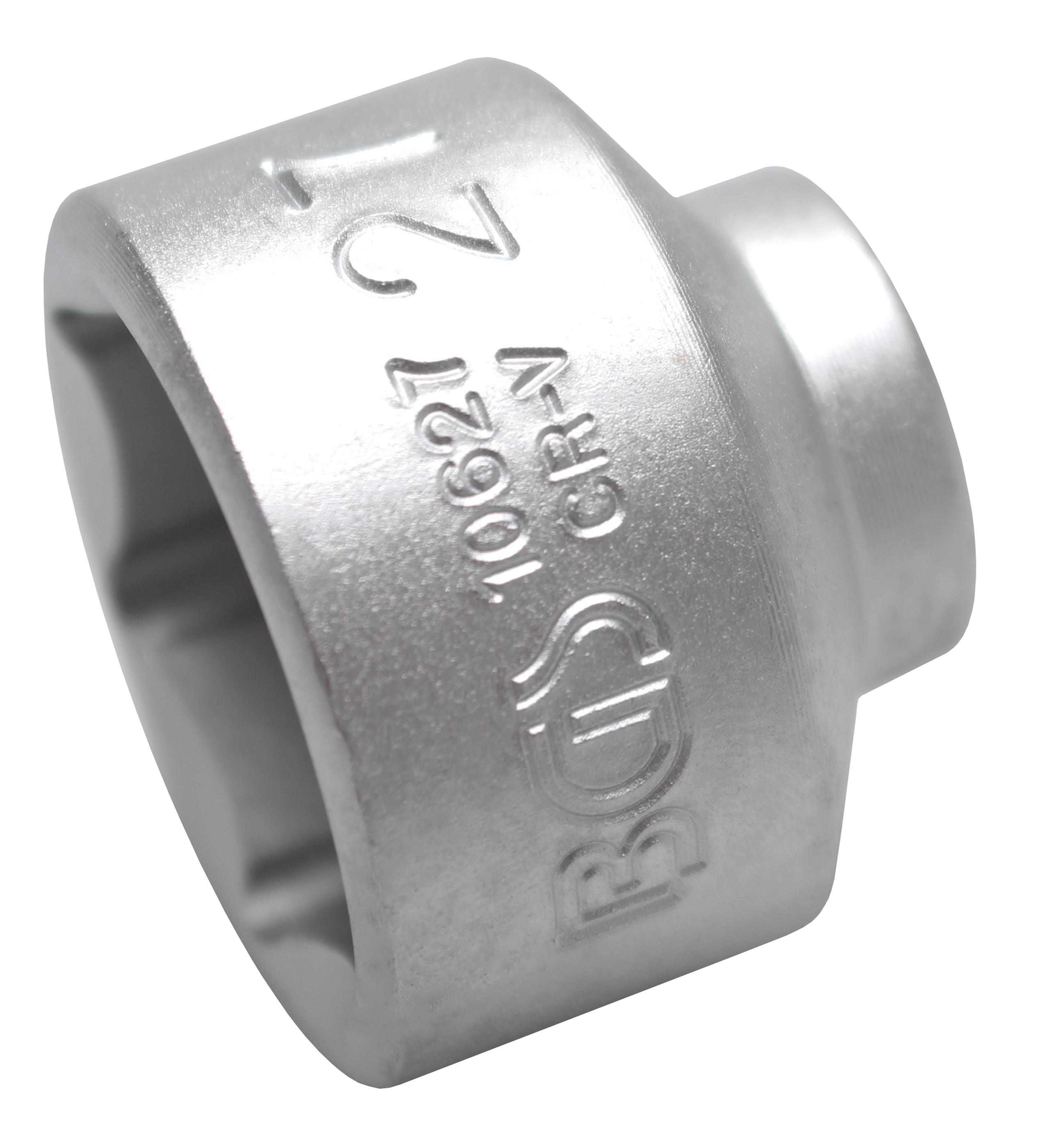Steckschlüssel-Einsatz Sechskant | Antrieb Innenvierkant 10 mm (3/8") | SW 27 mm