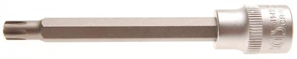 Bit-Einsatz | Länge 100 mm | Antrieb Innenvierkant 10 mm (3/8") | Keil-Profil (für RIBE) M6