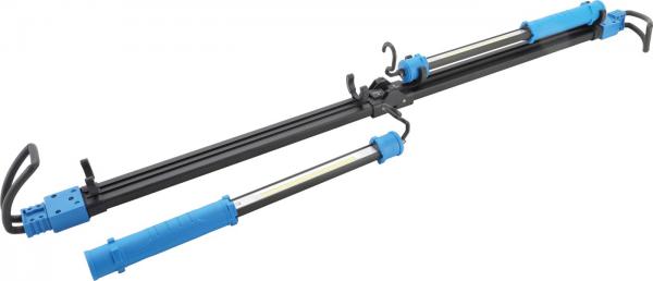 COB-LED-Motorhauben-Leuchte mit Akku & Expanderhalterung | 2 COB-LED Arbeits-Handleuchten