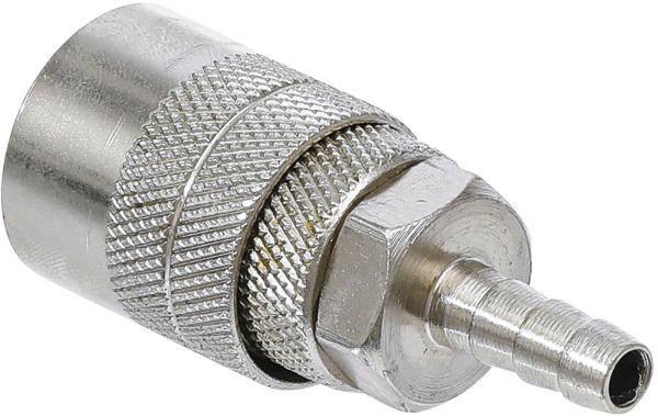 Druckluft-Schnellkupplung mit 6 mm Schlauchanschluss | für USA / Frankreich