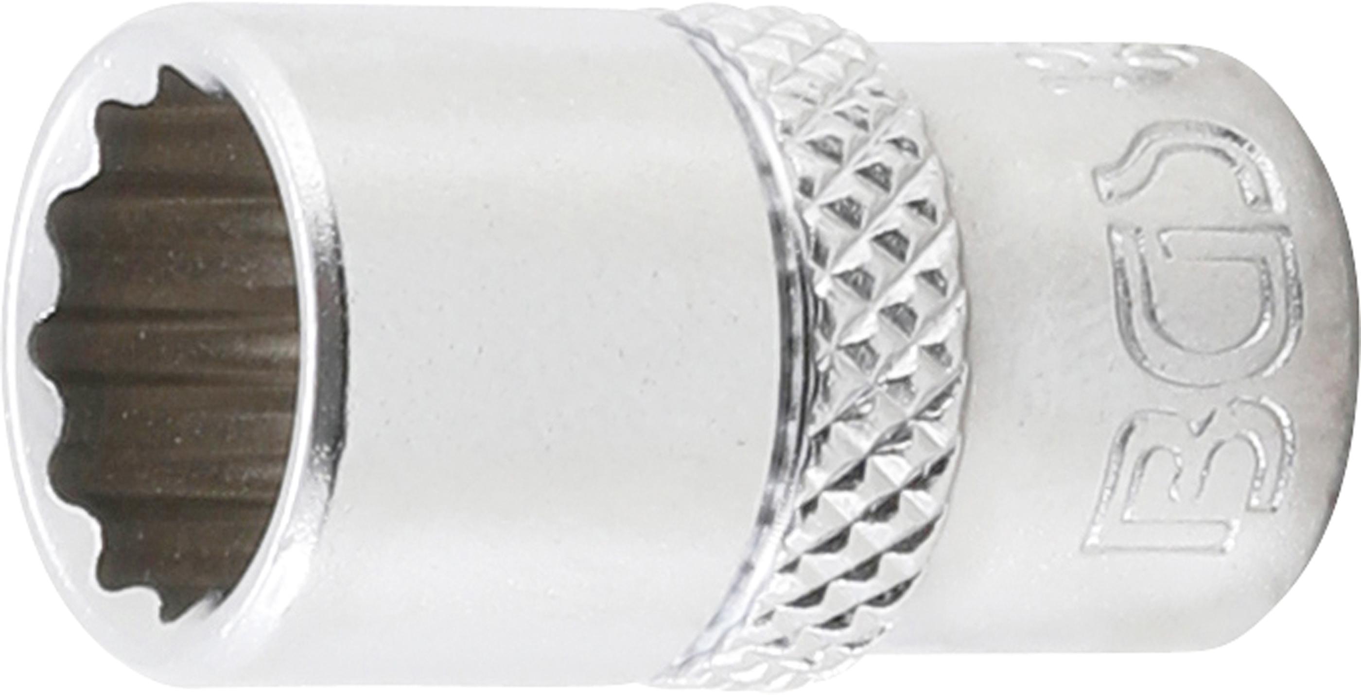 Steckschlüssel-Einsatz Zwölfkant | Antrieb Innenvierkant 6,3 mm (1/4") | SW 3/8"