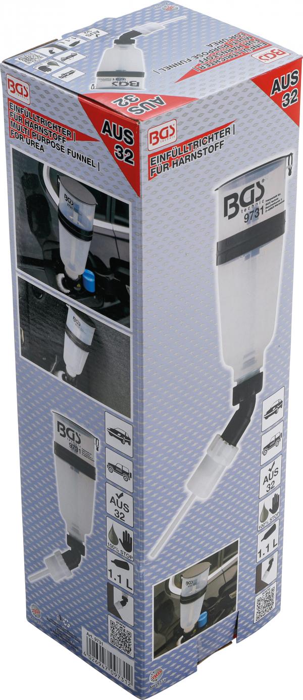 Einfülltrichter | für Harnstoff (AUS 32) | abgewinkelt