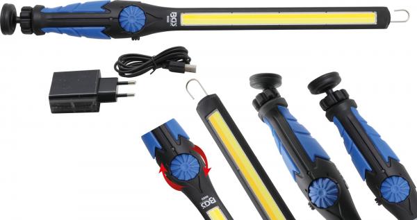 COB-LED-Arbeits-Handleuchte | LED Kaltweiß & Gelb | ultra flach