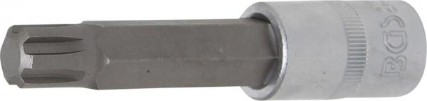 Bit-Einsatz | Länge 100 mm | Antrieb Innenvierkant 12,5 mm (1/2") | Keil-Profil (für RIBE) M14
