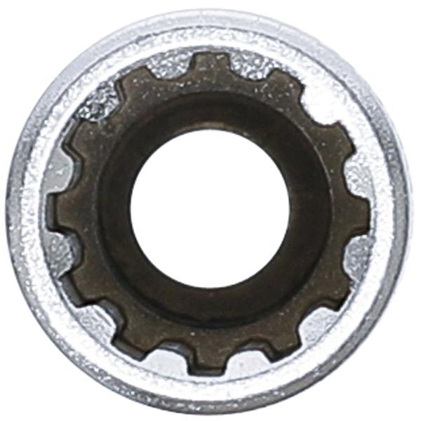 Steckschlüssel-Einsatz Gear Lock, tief | Antrieb Innenvierkant 6,3 mm (1/4") | SW 9 mm