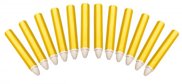 Fettsignierstifte | weiß | 12 Stück