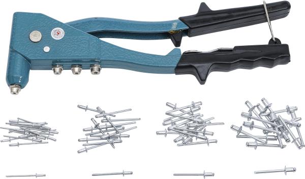 Nietzangen-Set | 2,4 / 3,2 / 4,0 / 4,8 mm | 250 mm