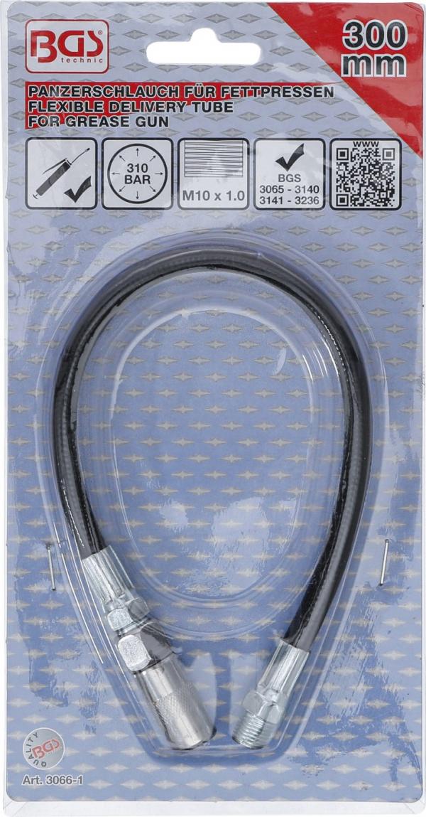 Panzerschlauch für Fettpressen | 300 mm