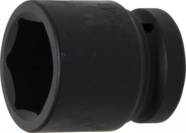 Kraft-Steckschlüssel-Einsatz Sechskant | Antrieb Innenvierkant 25 mm (1") | SW 41 mm