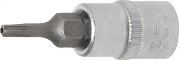 Bit-Einsatz | Antrieb Innenvierkant 6,3 mm (1/4") | TS-Profil (für Torx Plus) mit Bohrung TS10