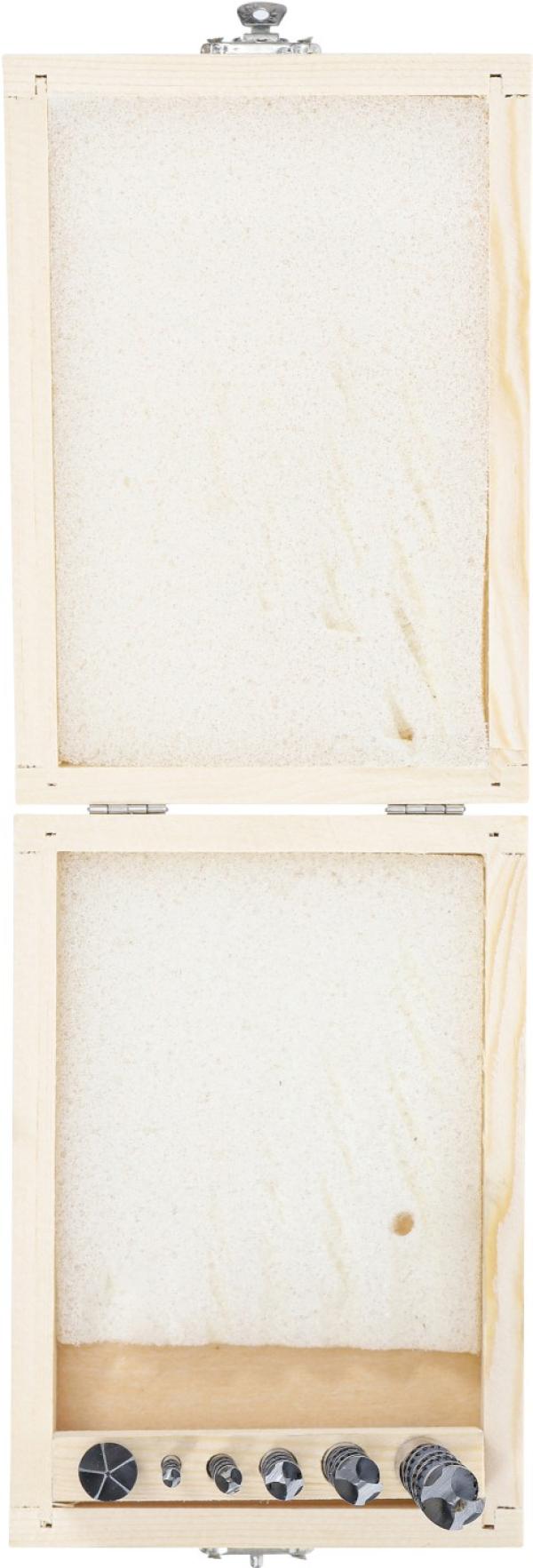 Holzkronen-Fräsbohrer-Satz | 4 - 12 mm | 6-tlg.