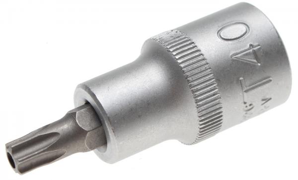 Bit-Einsatz | Antrieb Innenvierkant 12,5 mm (1/2") | T-Profil (für Torx) mit Bohrung T40