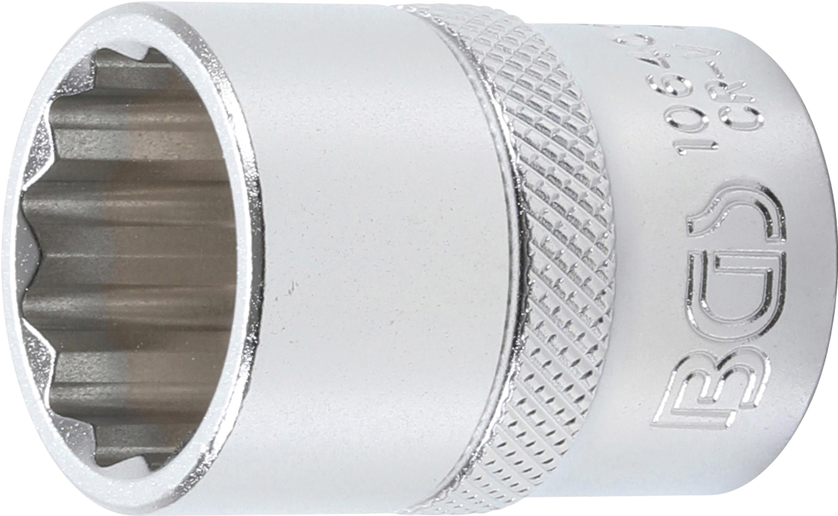 Steckschlüssel-Einsatz Zwölfkant | Antrieb Innenvierkant 12,5 mm (1/2") | SW 20 mm