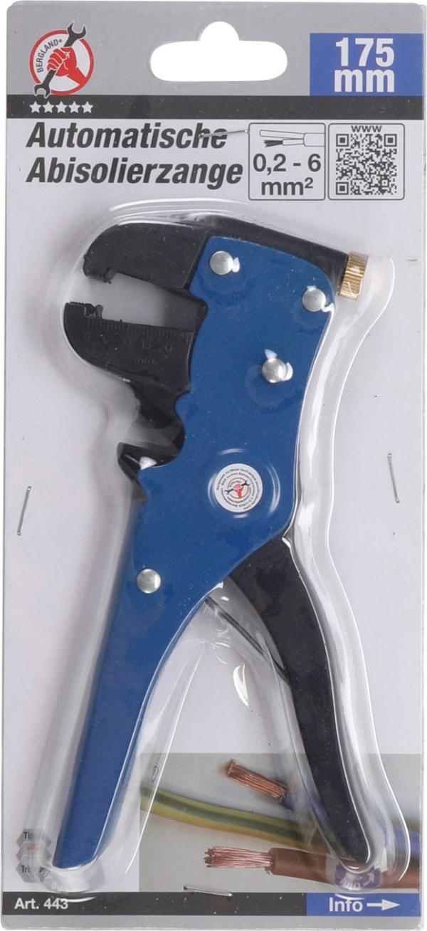 Automatische Abisolierzange | 0,2 - 6 mm² | 175 mm