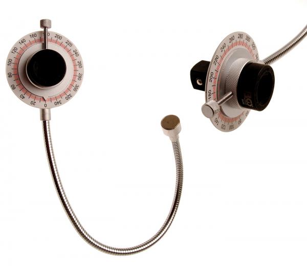 Drehwinkel-Messgerät mit Magnetarm | Antrieb Innenvierkant 20 mm (3/4")