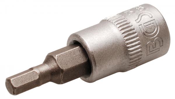 Bit-Einsatz | Antrieb Innenvierkant 6,3 mm (1/4") | Innensechskant 3,5 mm