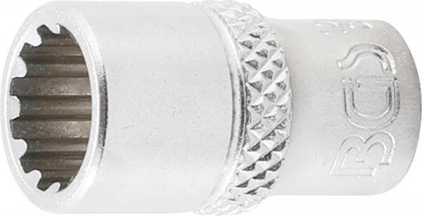 Steckschlüssel-Einsatz Gear Lock | Antrieb Innenvierkant 6,3 mm (1/4") | SW 9 mm