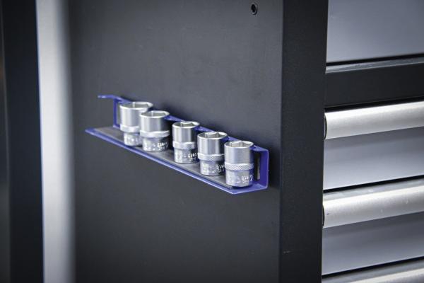 Halteschiene für Steckschlüssel-Einsätze | magnetisch | für Antrieb 12,5 mm (1/2")