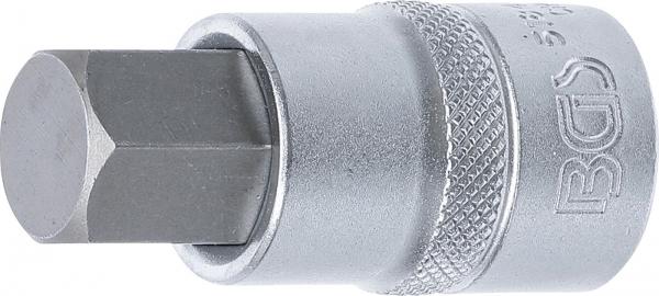 Bit-Einsatz | Antrieb Innenvierkant 12,5 mm (1/2") | Innensechskant 17 mm