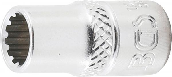 Steckschlüssel-Einsatz Gear Lock | Antrieb Innenvierkant 6,3 mm (1/4") | SW 7 mm