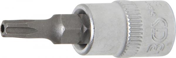 Bit-Einsatz | Antrieb Innenvierkant 6,3 mm (1/4") | TS-Profil (für Torx Plus) mit Bohrung TS20