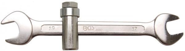 Sanitärschlüssel | mit Schiebestück M10 | SW 17 x 19 mm