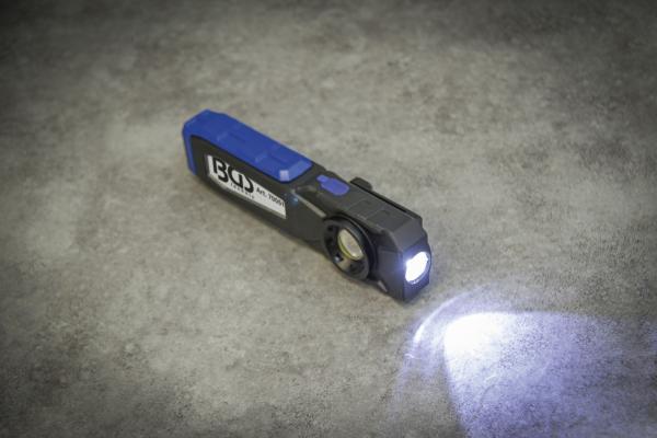 COB-LED-Werkstattleuchte mit Magnet und Haken | klappbar