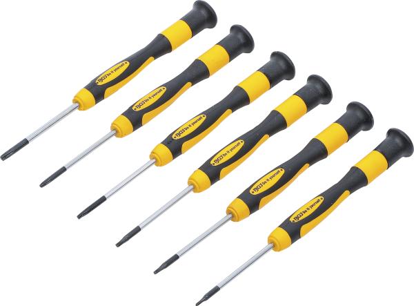 Präzisions-Schraubendreher-Satz | T-Profil (für Torx) | 6-tlg.