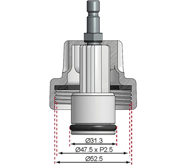 Adapter Nr. 15 für Art. 8027, 8098 | für Ford, Mazda