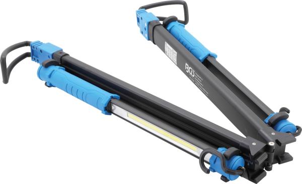 COB-LED-Motorhauben-Leuchte mit Akku & Expanderhalterung | 2 COB-LED Arbeits-Handleuchten