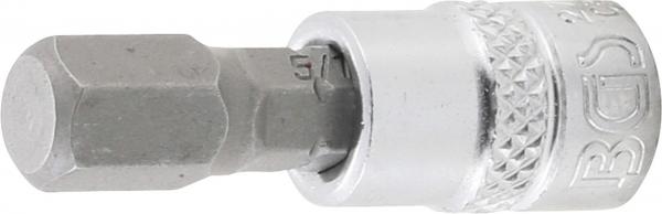 Bit-Einsatz | Antrieb Innenvierkant 6,3 mm (1/4") | Innensechskant 5/16"