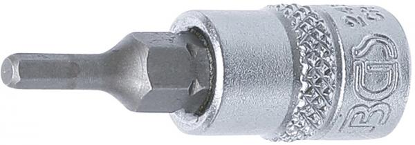 Bit-Einsatz | Antrieb Innenvierkant 6,3 mm (1/4") | Innensechskant 3 mm