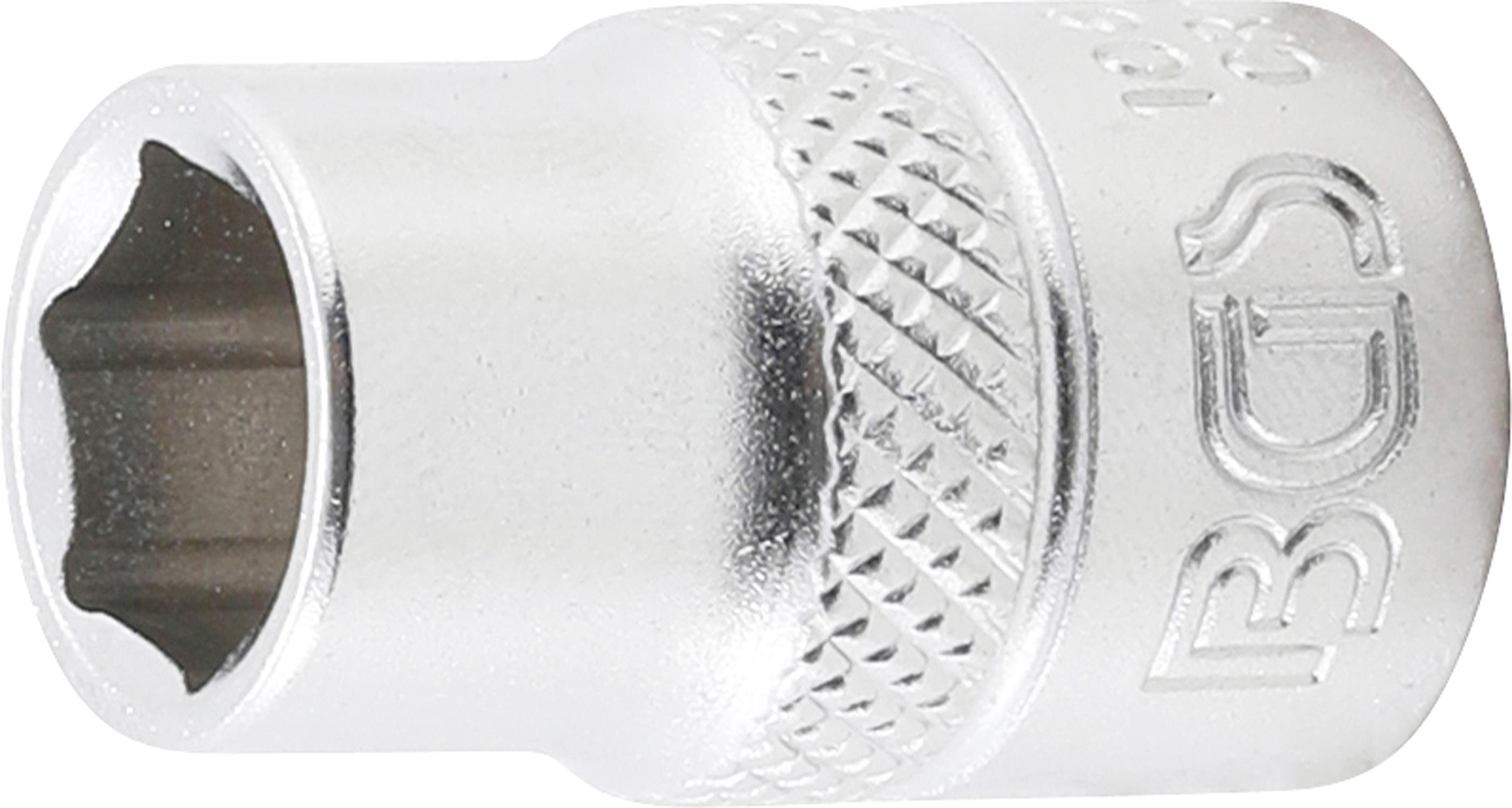 Steckschlüssel-Einsatz Sechskant | Antrieb Innenvierkant 10 mm (3/8") | SW 10 mm