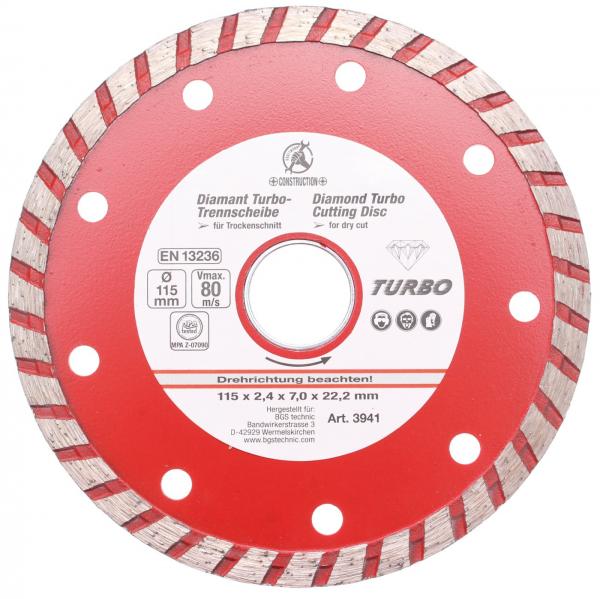 Turbo-Trennscheibe | Ø 115 mm