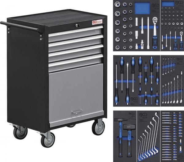 Werkstattwagen "Azubi" | 4 Schubladen | mit 151 Werkzeugen