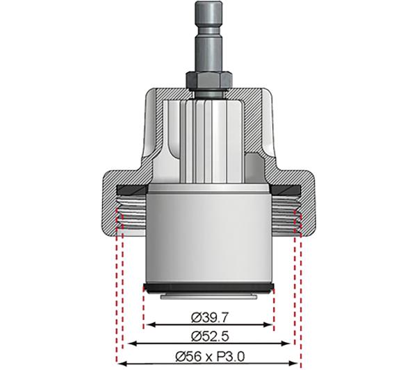 Adapter Nr. 14 für Art. 8027, 8098 | für Ford