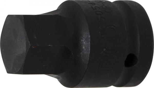 Kraft-Bit-Einsatz | Antrieb Innenvierkant 20 mm (3/4") | Innensechskant 24 mm