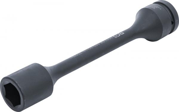 Torsions-Kraft-Steckschlüssel-Einsatz Sechskant | Antrieb Innenvierkant 25 mm (1") | SW 30 mm | 350 Nm